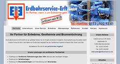 Desktop Screenshot of erdbohrservice.de